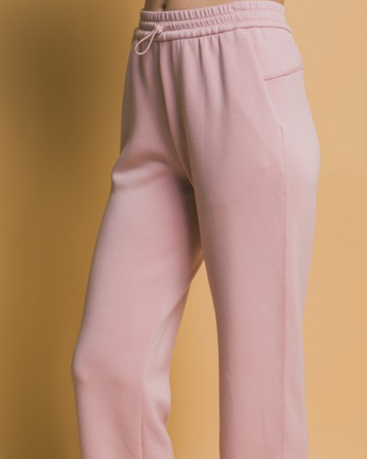 joie athleisure pants - soft pink