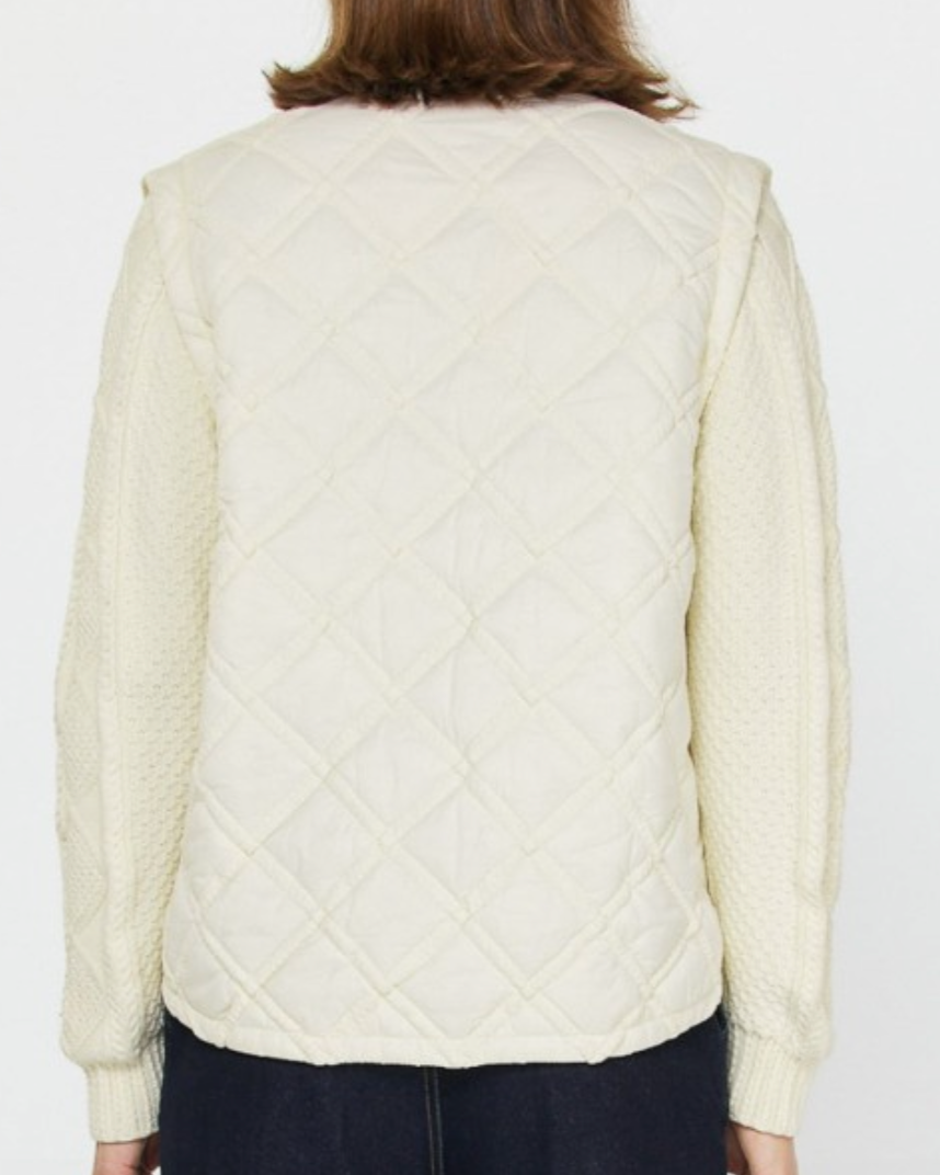 sutton jacket - ivory