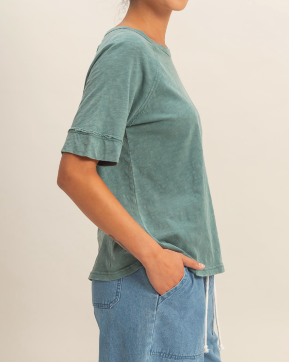 venice tee - teal