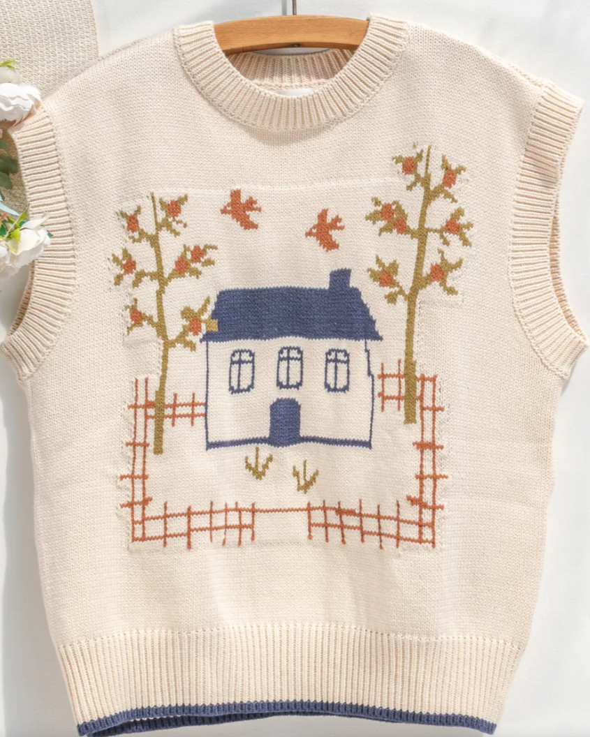 cozy cottage sweater