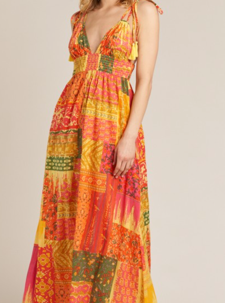 sunsplash soirée maxi dress