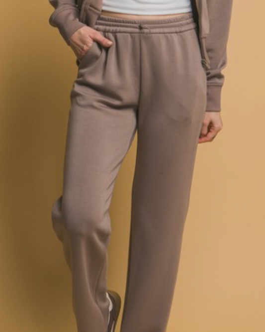 joie athleisure pants - mocha