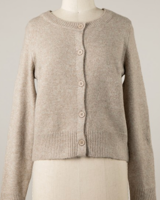 jackie cardigan - khaki