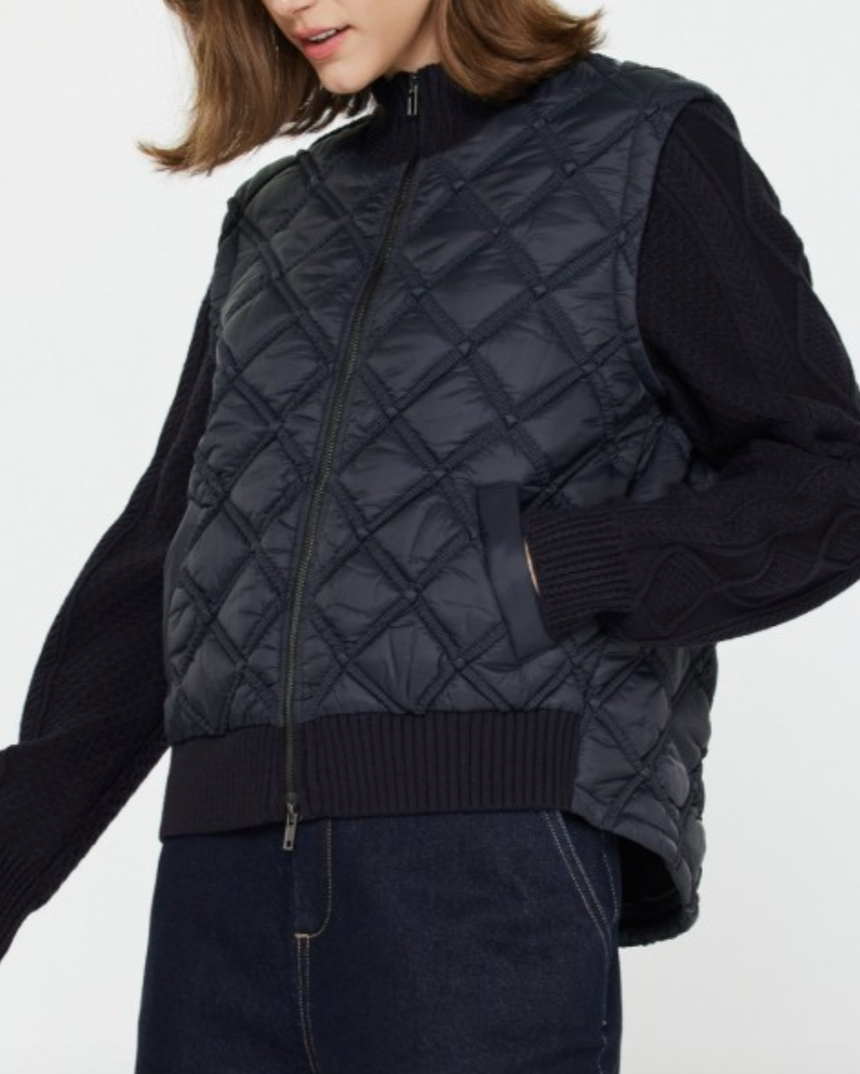 sutton jacket - black