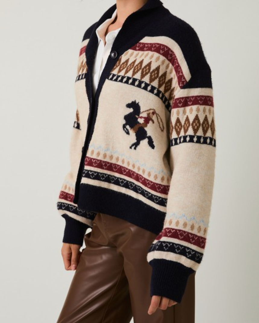 jessie fairisle cardigan