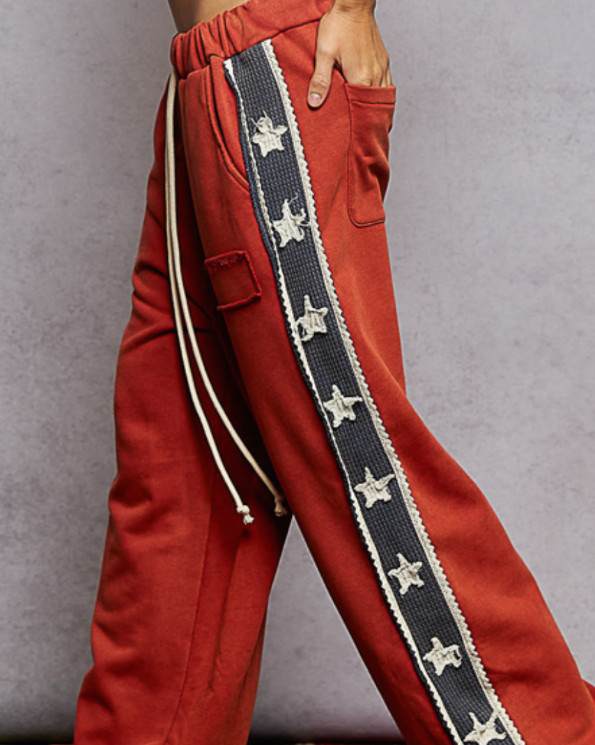 stargirl jogger - carnelian orange