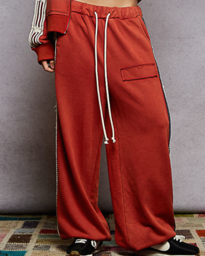 stargirl jogger - carnelian orange