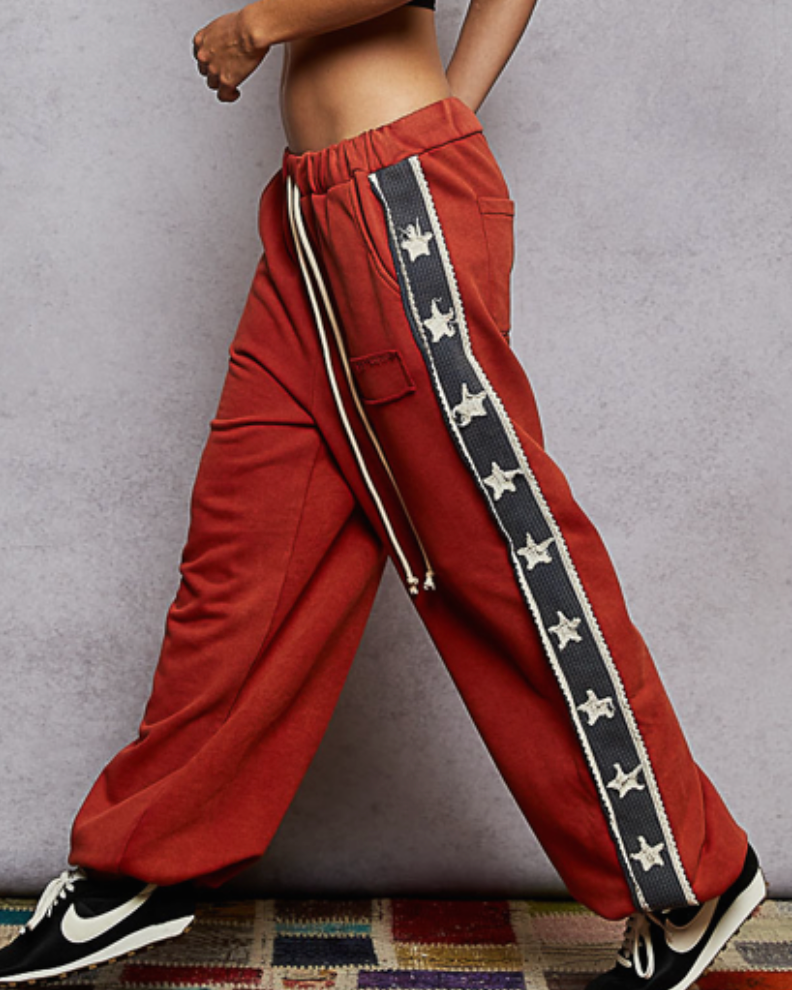 stargirl jogger - carnelian orange