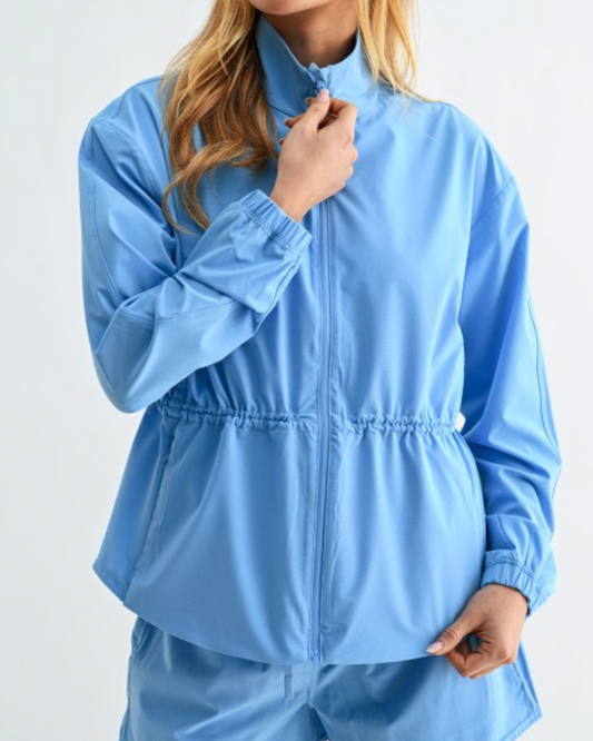 skyline jacket -coastal blue