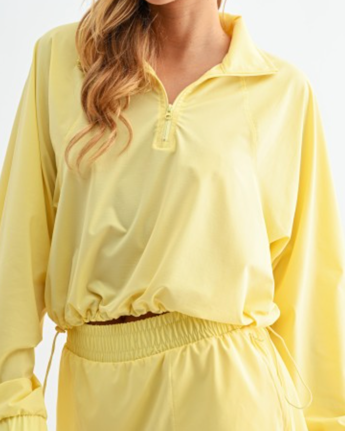 pulse lightweight jacket - lemonade