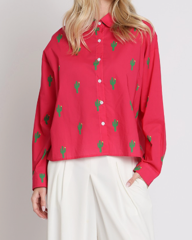sonora blouse - fuschia