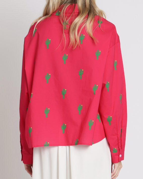 sonora blouse - fuschia