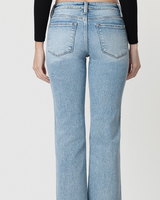 malibu cuffed jeans - light denim