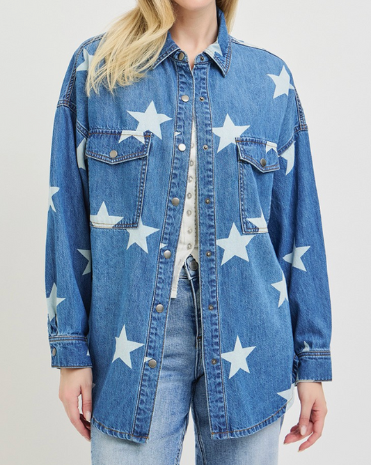 lone star denim shirt