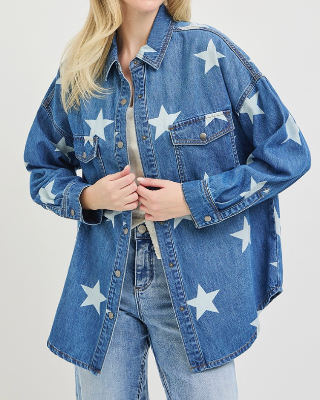 lone star denim shirt