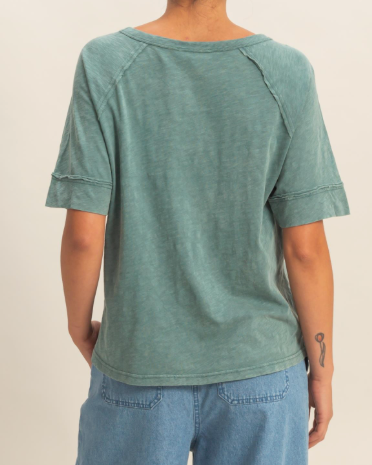 venice tee - teal