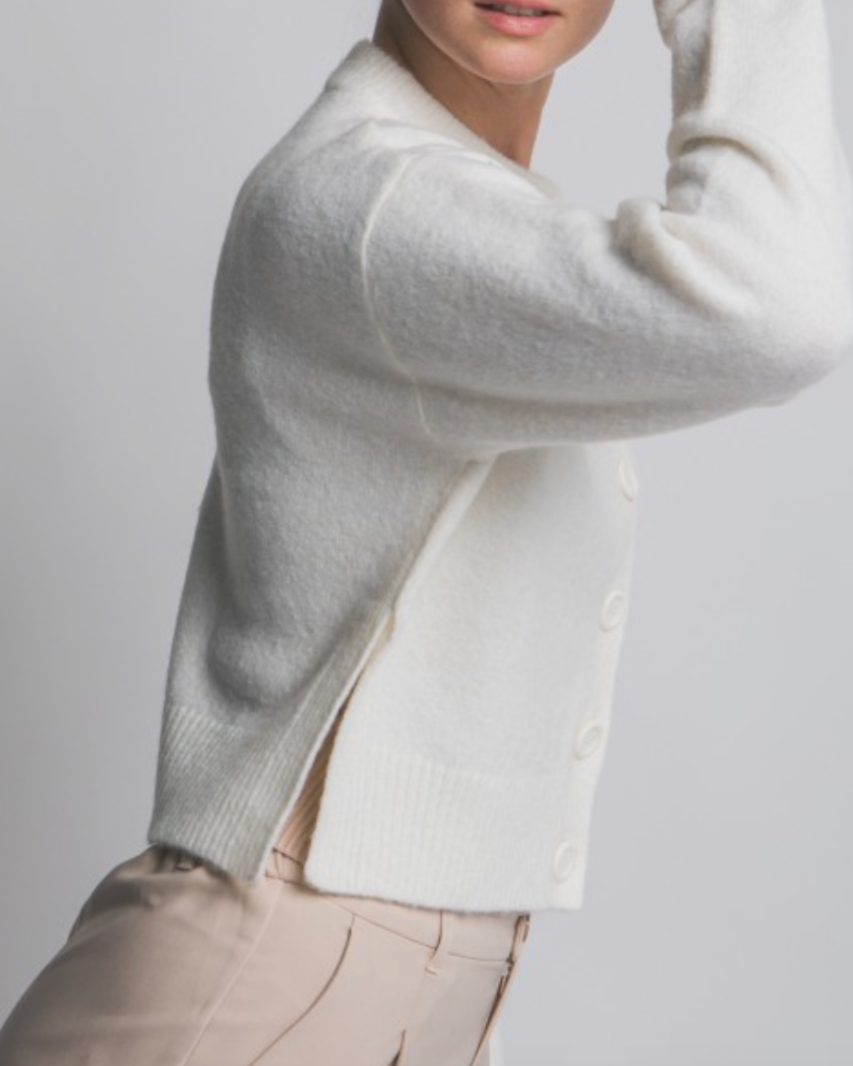 the snug cardigan - ivory