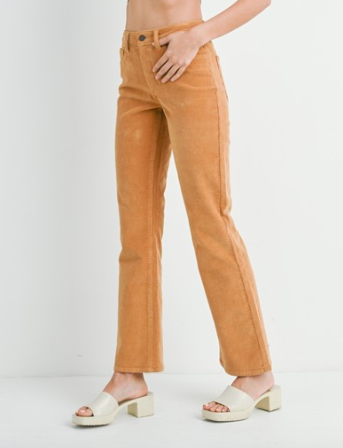sloane corduroy pant - camel